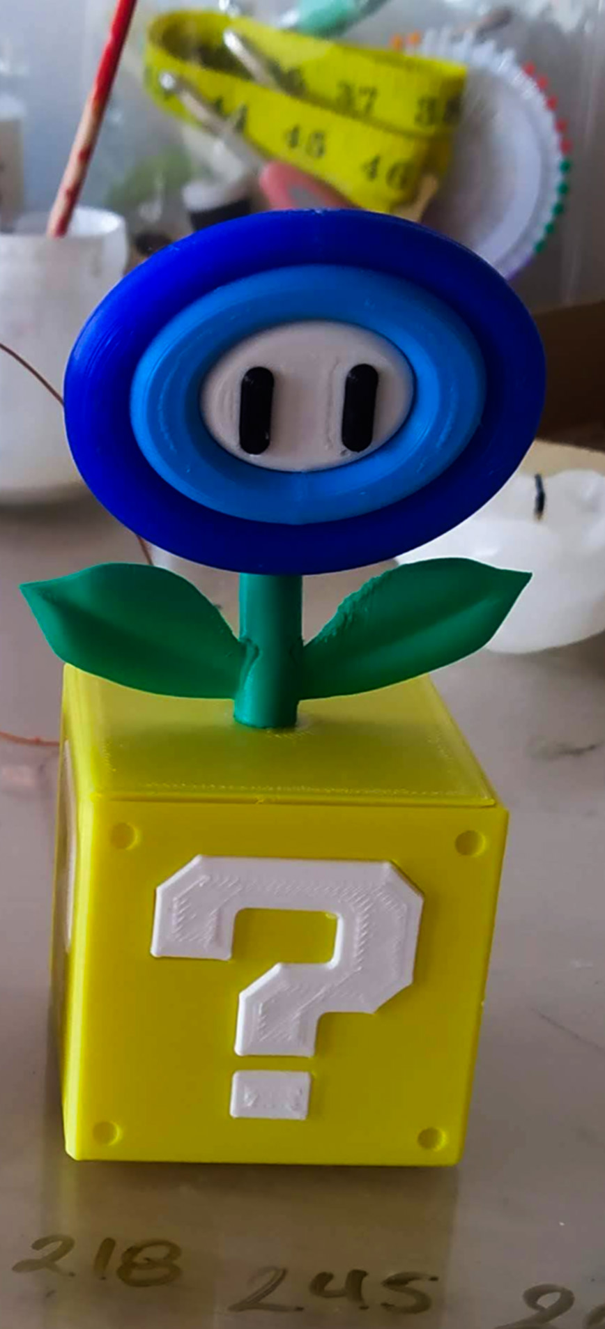 flor de hielo impreso en 3d