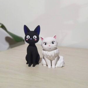 Figuras de impresion 3d personajes de studio ghibli pintadas a mano impresion 3d