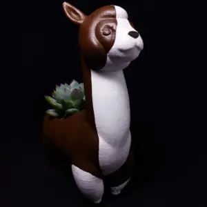 impresión 3d, maceta, llama, prototipado 3d, 3d print, diseño 3d, personalización 3d, cultura pop, personajes de tv, hecho a mano, modelado 3d, servicios de impresión 3d