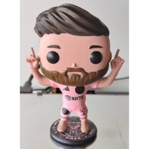 impresión 3d, personaje Messi, futbol, prototipado 3d, 3d print, diseño 3d, personalización 3d, cultura pop, personajes de tv, hecho a mano, modelado 3d, servicios de impresión 3d