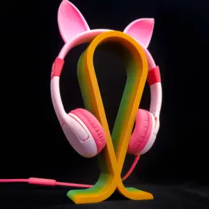 impresión 3d, soporte de diadema, soporte para audífonos, prototipado 3d, 3d print, diseño 3d, personalización 3d, gamer, decoración, accesorios de audio, Decoración de escritorio, modelado 3d, servicios de impresión 3d, set up